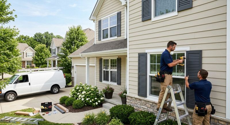 Louvered Shutters Installation in Richmond, VA