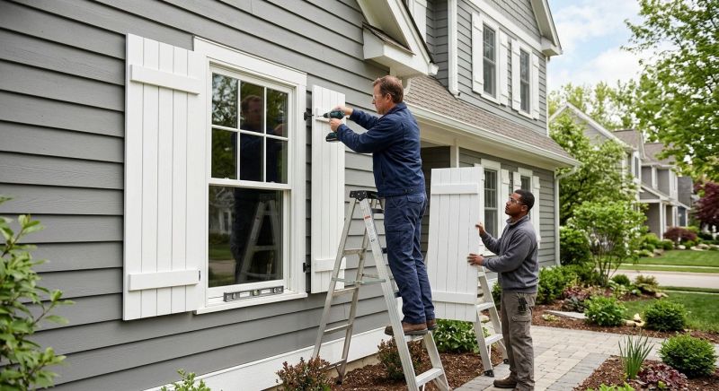 Window Shutter Installation in Arvada, CO