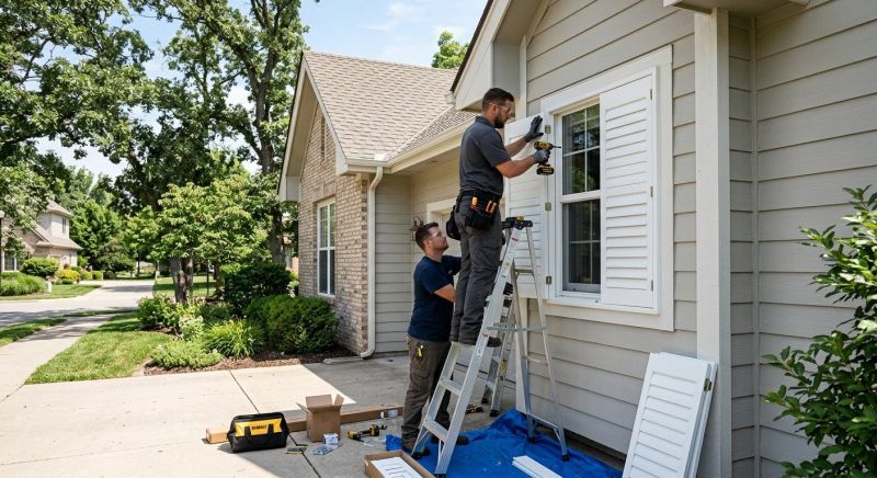Window Shutter Installation in Alpharetta, GA