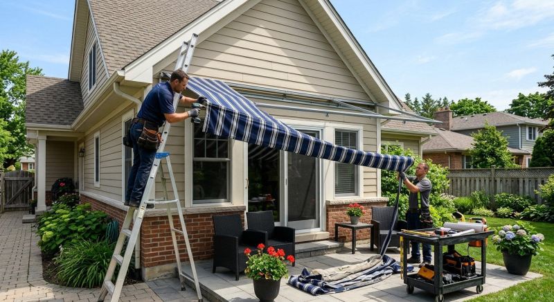 Awning Installation Service in Santa Rosa, CA