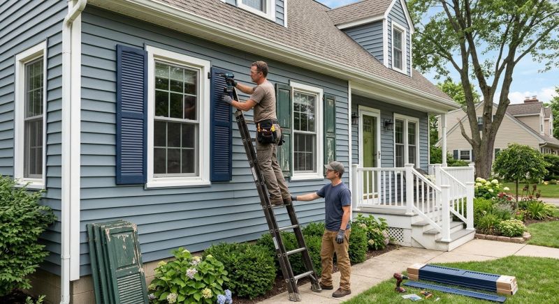 Exterior Shutters Installation in Denver County, CO