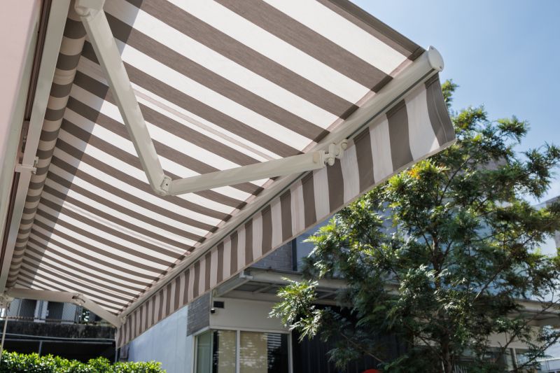 Fabric Awnings in Use