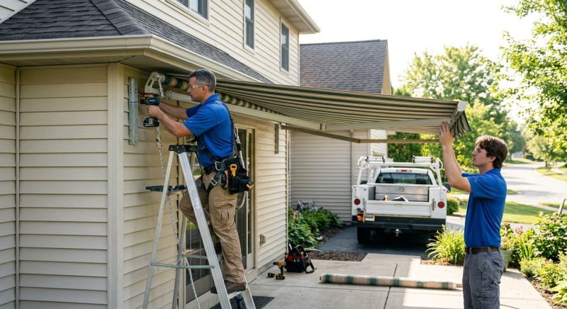 Home Awning Installation in Marin County, CA