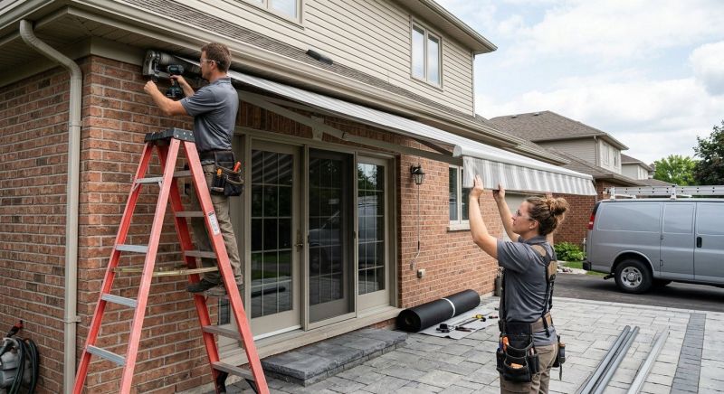 Home Awning Installation in Santa Rosa, CA