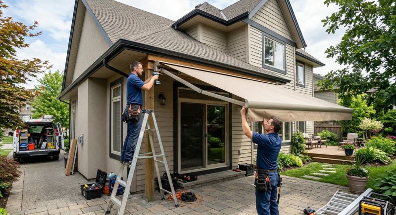 Motorized Awning Installation in Napa, CA