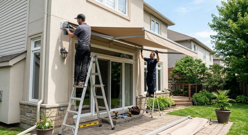 Retractable Awning Replacement in Napa, CA