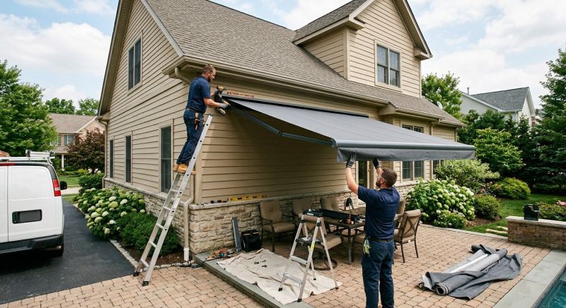 Retractable Awning Replacement in Marin County, CA