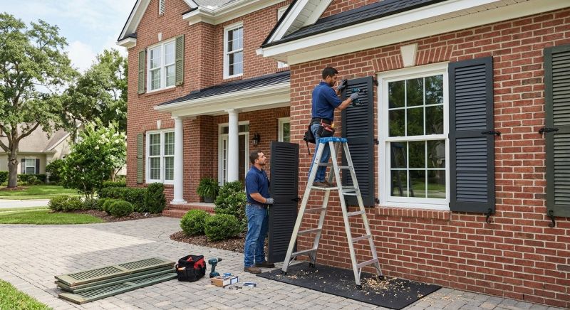 Shutter Mounting in Alpharetta, GA