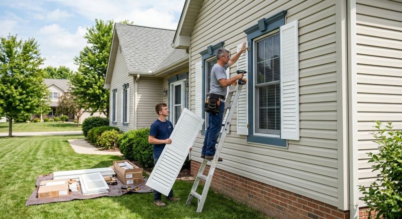 Shutters Replacement in Olathe, KS