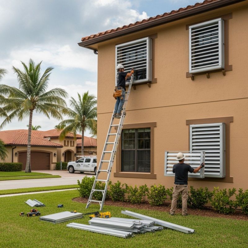 Wind Shutter Installation in Boulder, CO