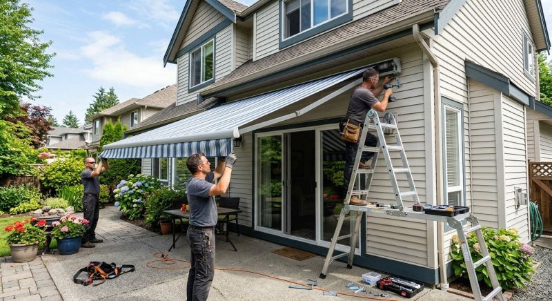 Window Awning Installation in Napa, CA