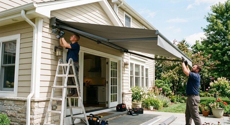 Window Awning Installation in Sonoma County, CA
